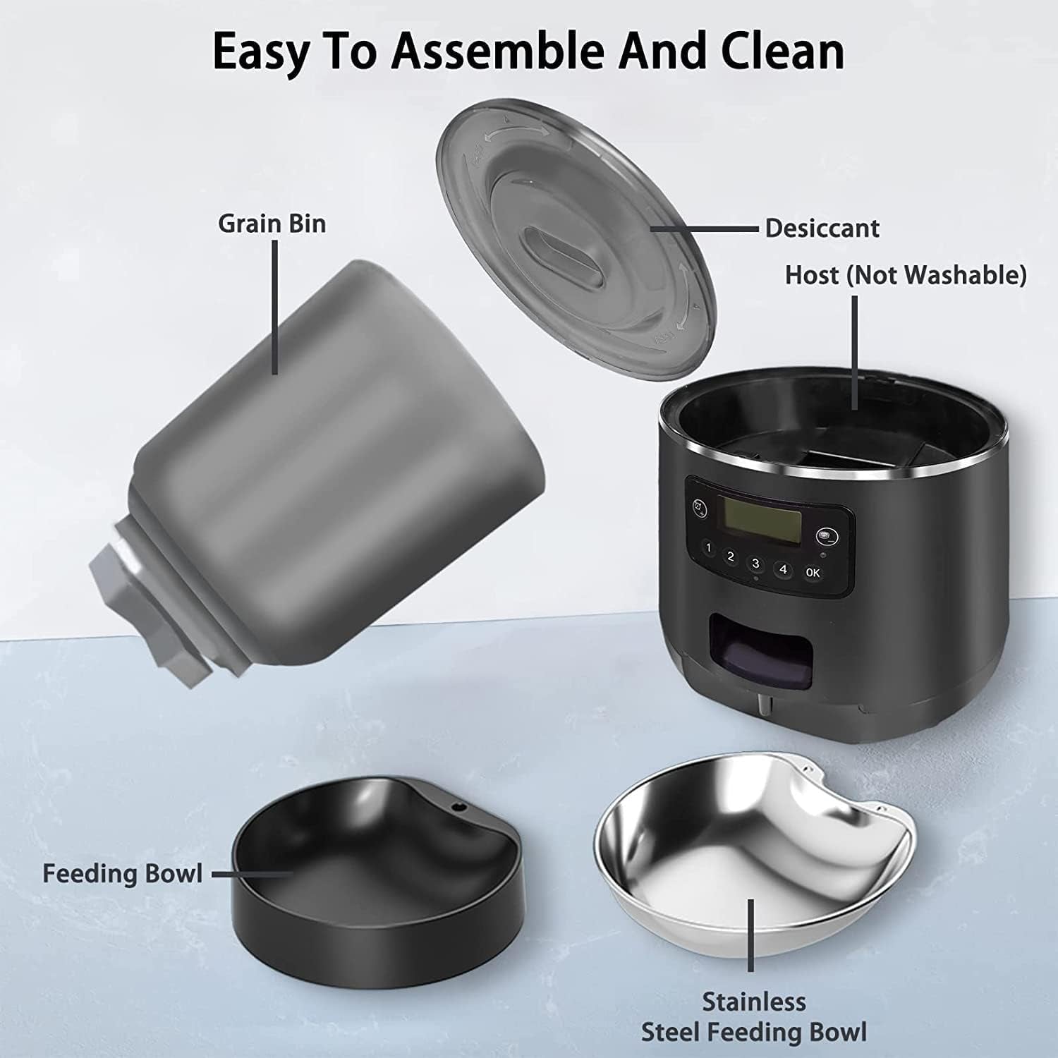 Automatic Cat Feeder, Automatic Pet Feeder with Wifi - Paws and Pats