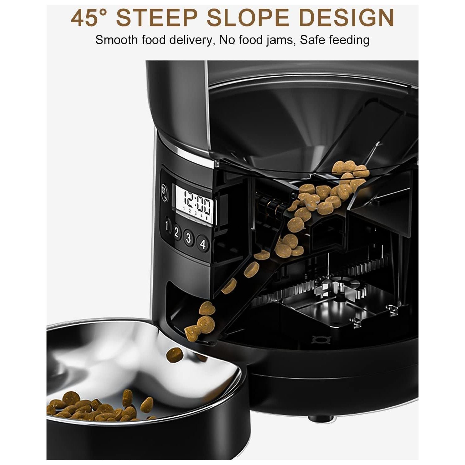 Automatic Cat Feeder, Automatic Pet Feeder with Wifi - Paws and Pats