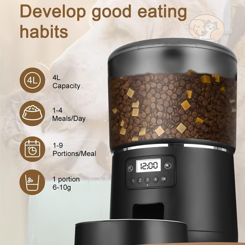 Automatic Cat Feeder, Automatic Pet Feeder with Wifi - Paws and Pats