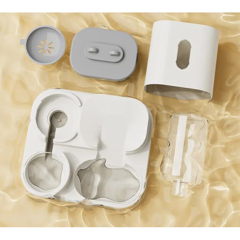 Grey Automatic Pet Feeder and Water Dispenser - Smart Dog Bowl & Cat Feeder, Universal Pet Feeding Station, Electric Pet Water Fountain - Paws and PatsPet Care > Cat Supplies > Cat Bowls, Feeders & Waterers